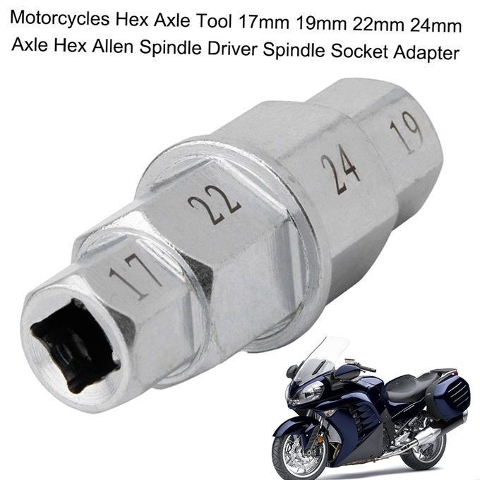 Motorcycles Axle Tool 17mm 19mm 22mm 24mm Axle Allen