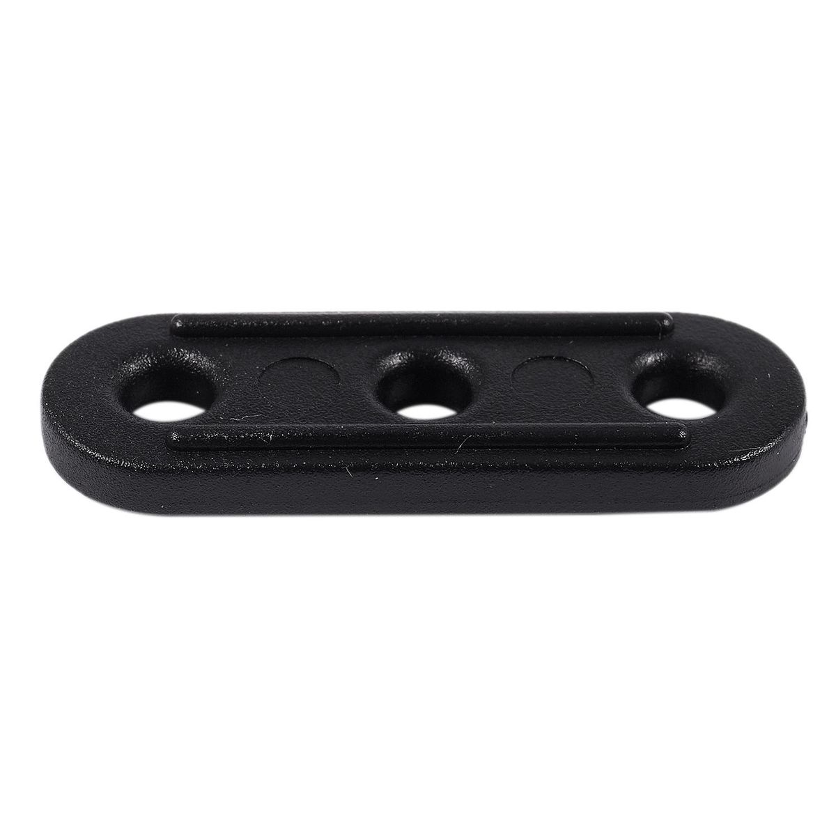 10Pcs Plastic Tent Guyline Bent Runners - Black