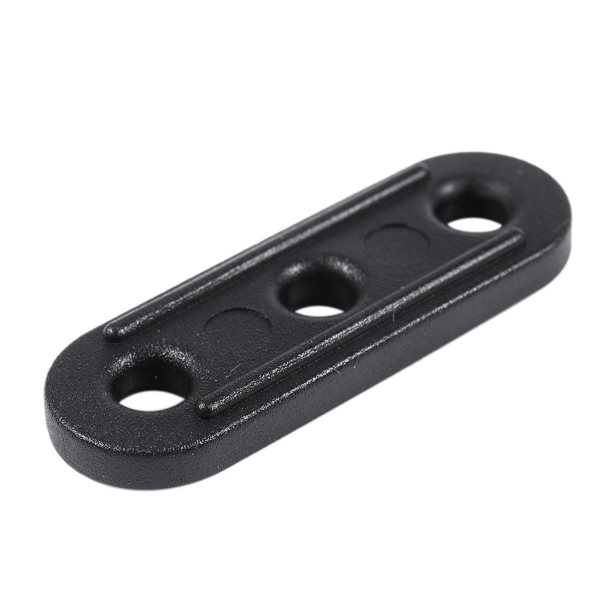 10Pcs Plastic Tent Guyline Bent Runners - Black
