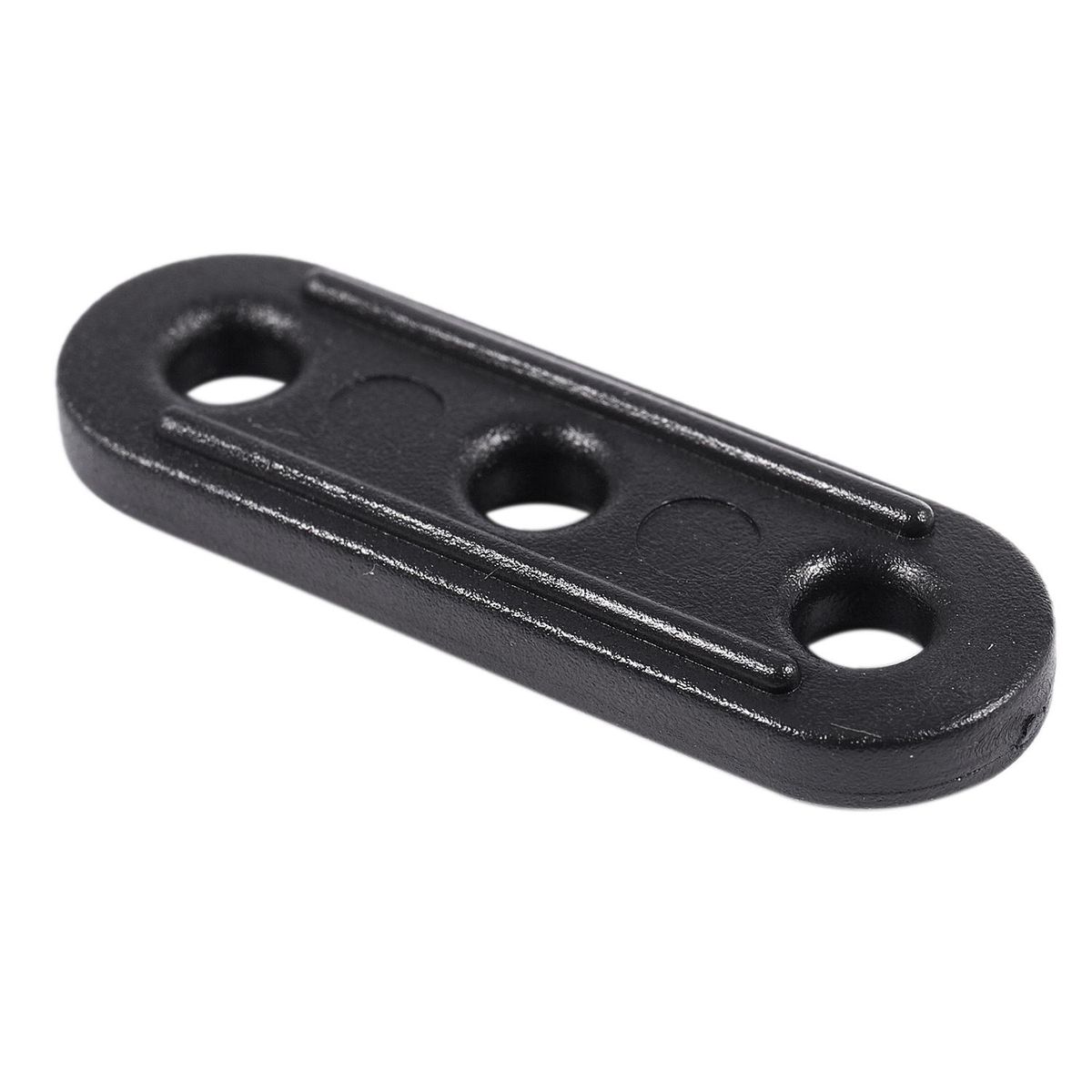 10Pcs Plastic Tent Guyline Bent Runners - Black