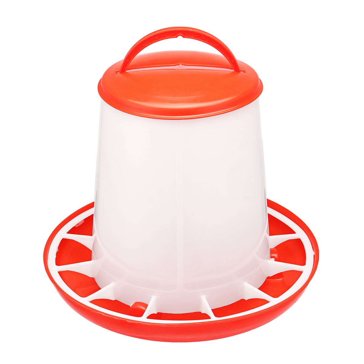 Chicken Feeder Drinker Poultry Feed Water Waterer Automatic Drink Bird Grid #3Kg 3Kg