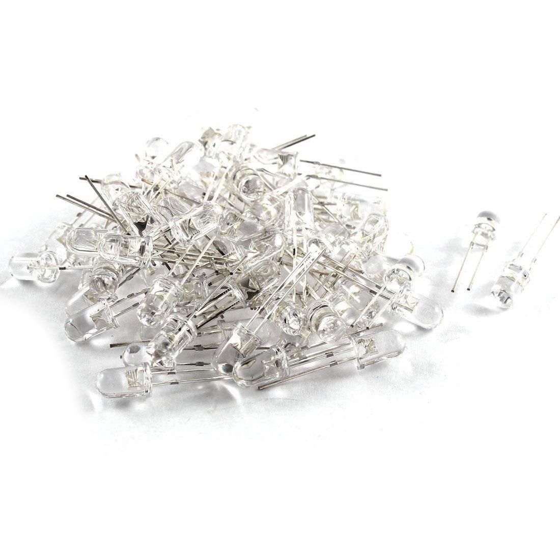 LED Bright Light Lamp Emitting Diode, 70 Piece, DC 3V-6V, 5