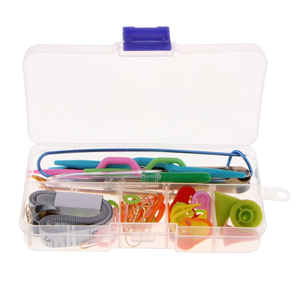 1 Set Knitting Needles Sewing Tools Sewing Kit Supplies With Case Knit