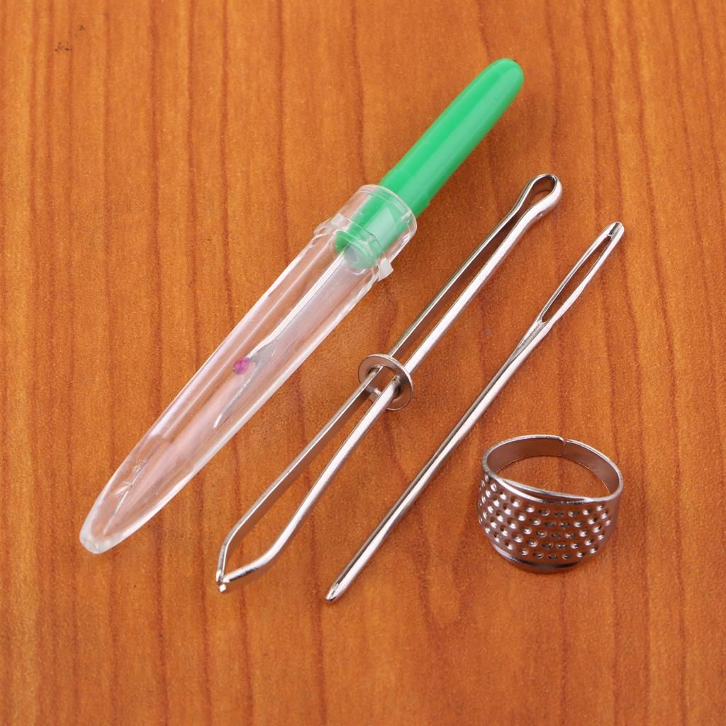 1 Set Knitting Needles Sewing Tools Sewing Kit Supplies With Case Knit