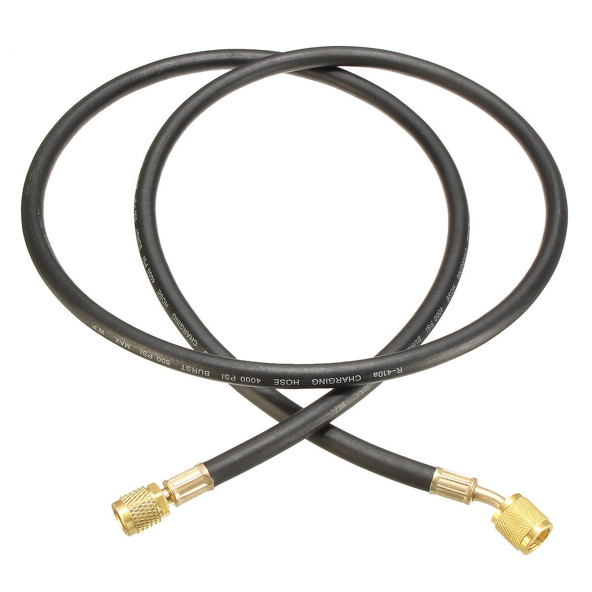 60" 5ft 800PSI AC Refrigeration Charging Hose Guage 1/4'' SAE HVAC R410a R134a