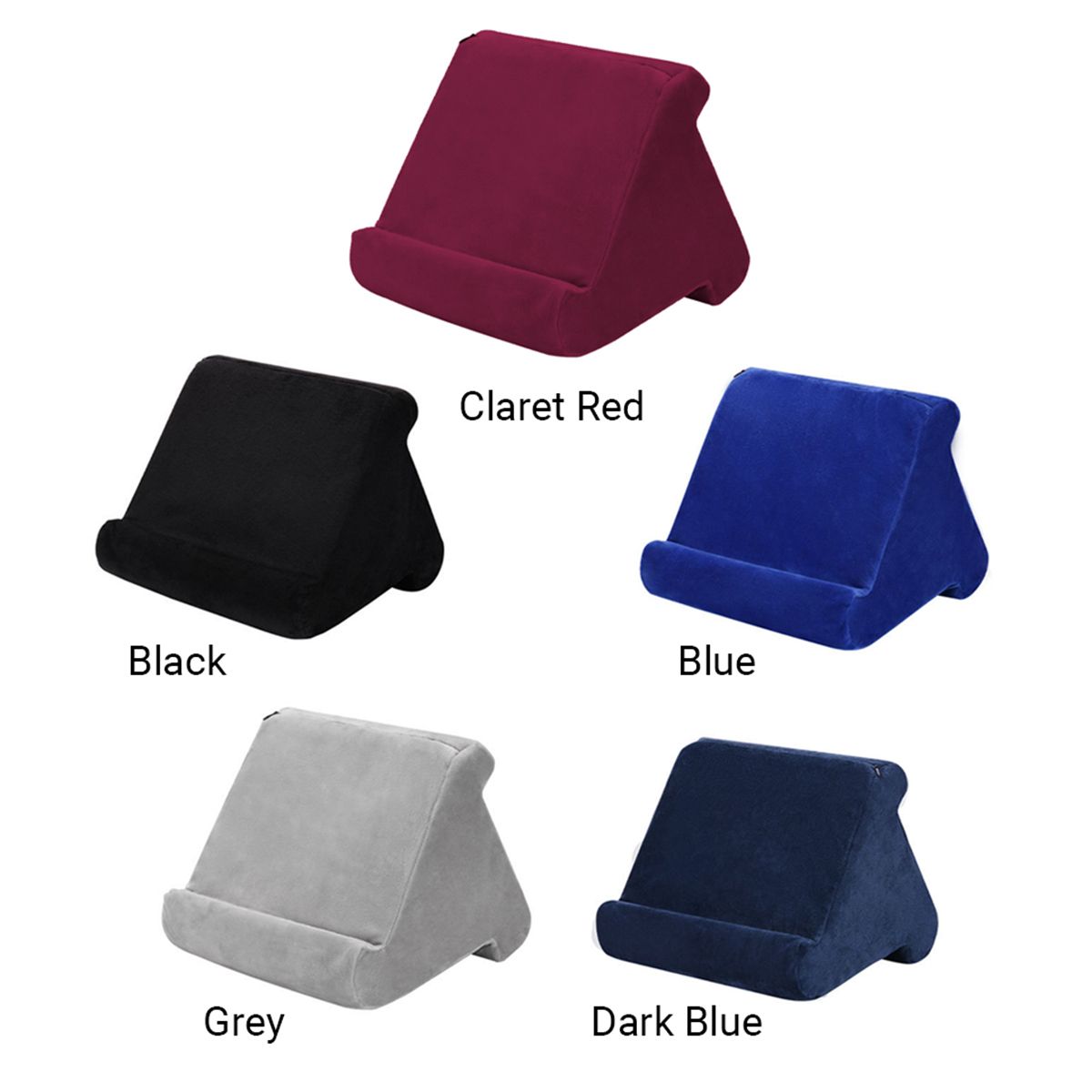 Triangle Pillow Stand Lap Cushion Backrest Reading Bed Rest