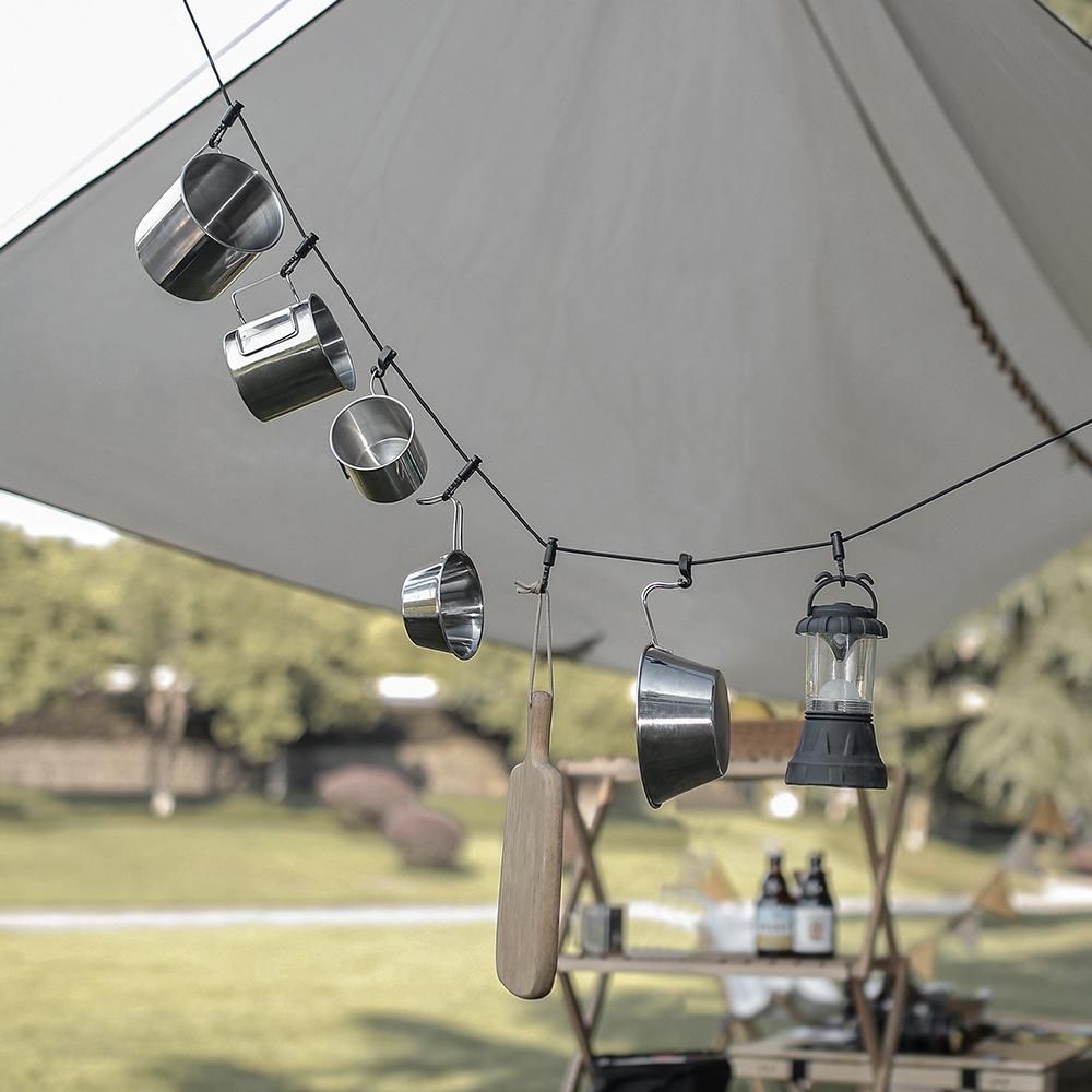 Tarpaulin Clip Tent Canopy Clip Buckle Outdoor Wind Rope Clamps Reusable Awning Clamp Camping Accessories