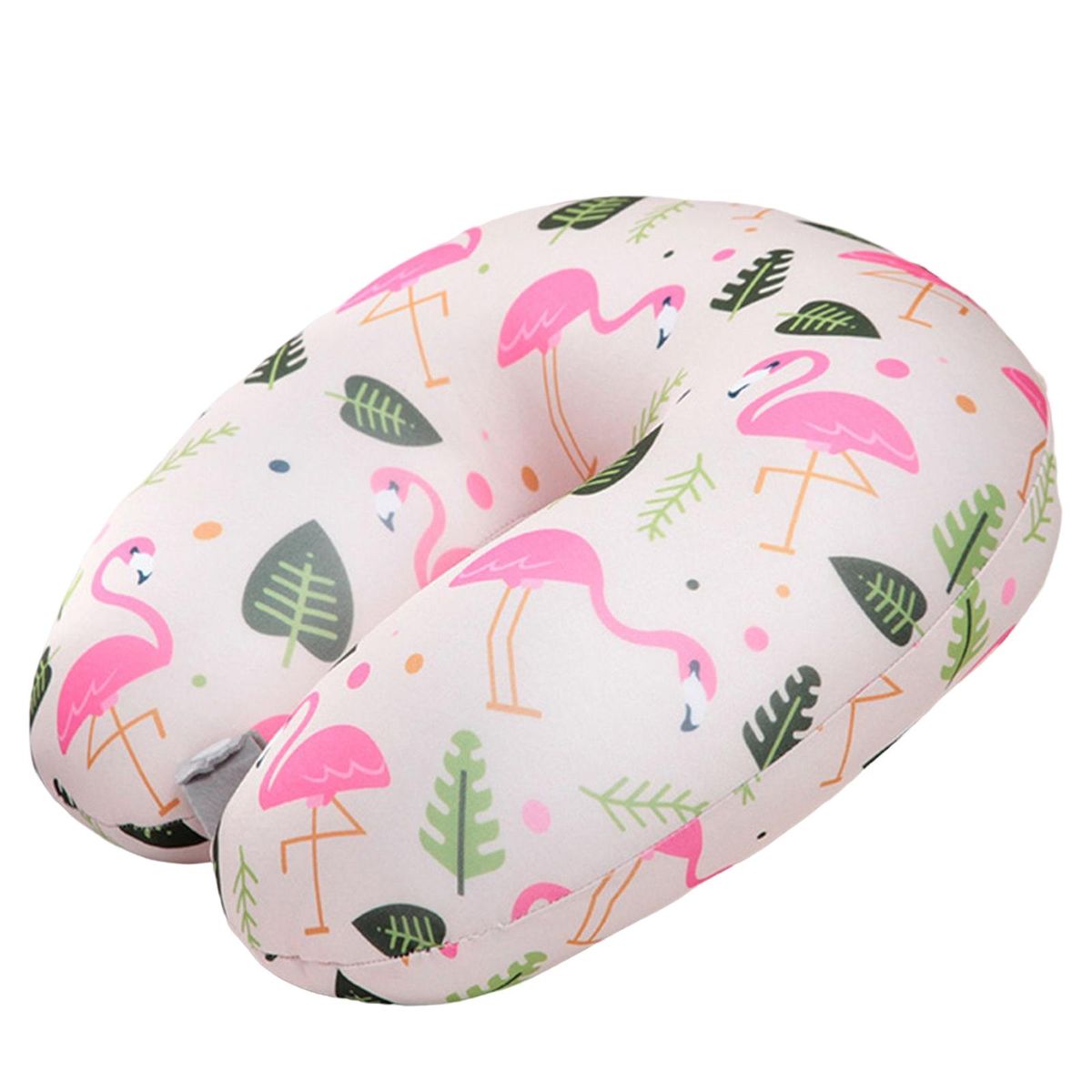 Headrest Airplane Pillow Rest Neck Support Pillow For Kids Light Pink