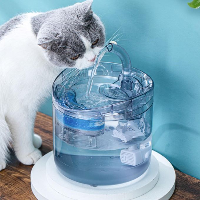 1.8L Automatic Pet Water Fountain Dog Cat Drinking Non Intelligent