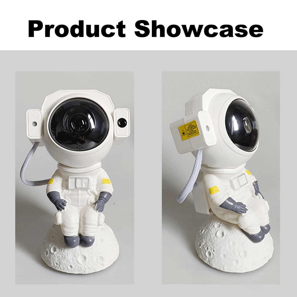 Astronaut Moon Ball Star Night Light Projector High-clear