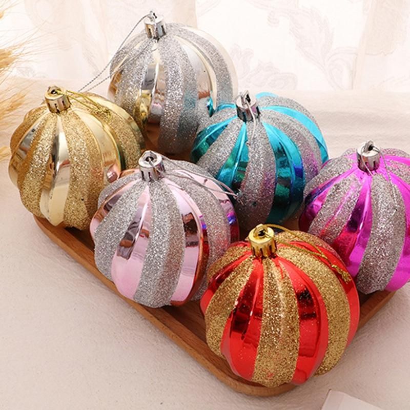 12Pcs Christmas Baubles Ball Party Wedding Tree-Golden