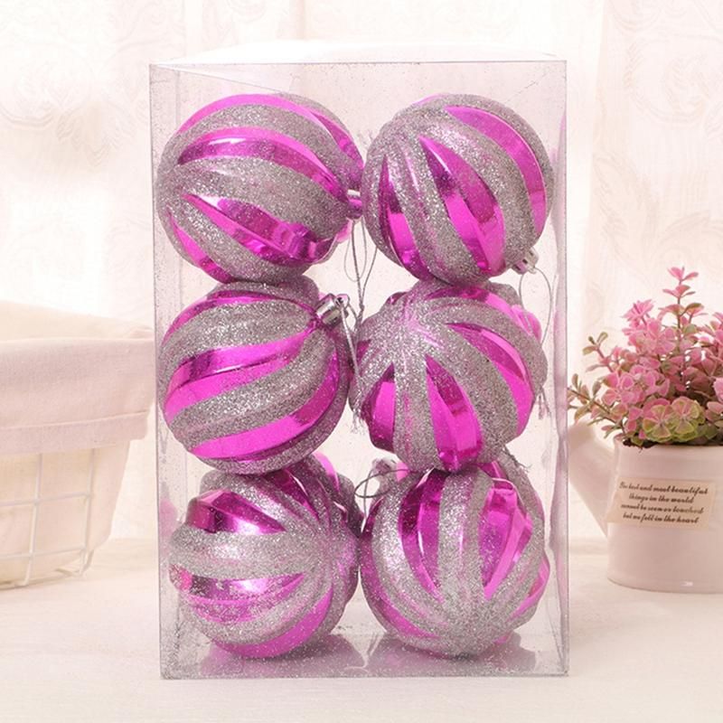 12Pcs Christmas Baubles Ball Party Wedding Tree-Golden