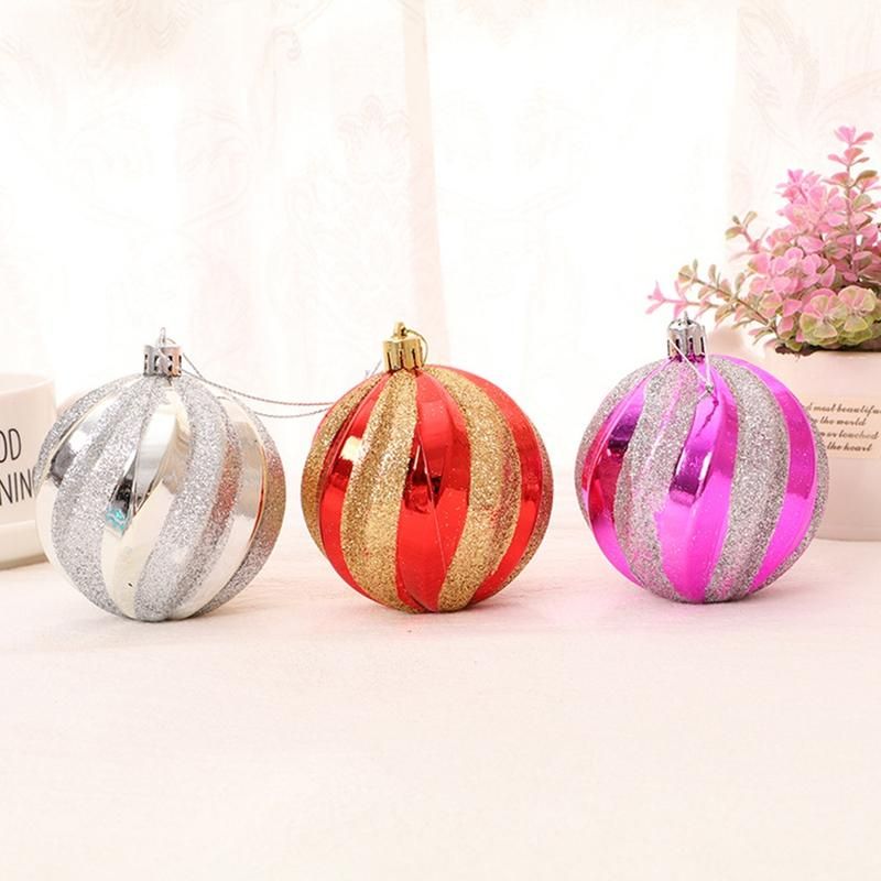 12Pcs Christmas Baubles Ball Party Wedding Tree-Golden