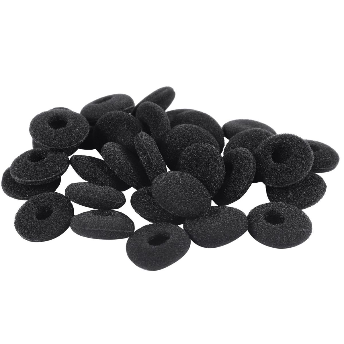 Replacement Earphone in Soft Foam Sponge Headsets Covers Bla