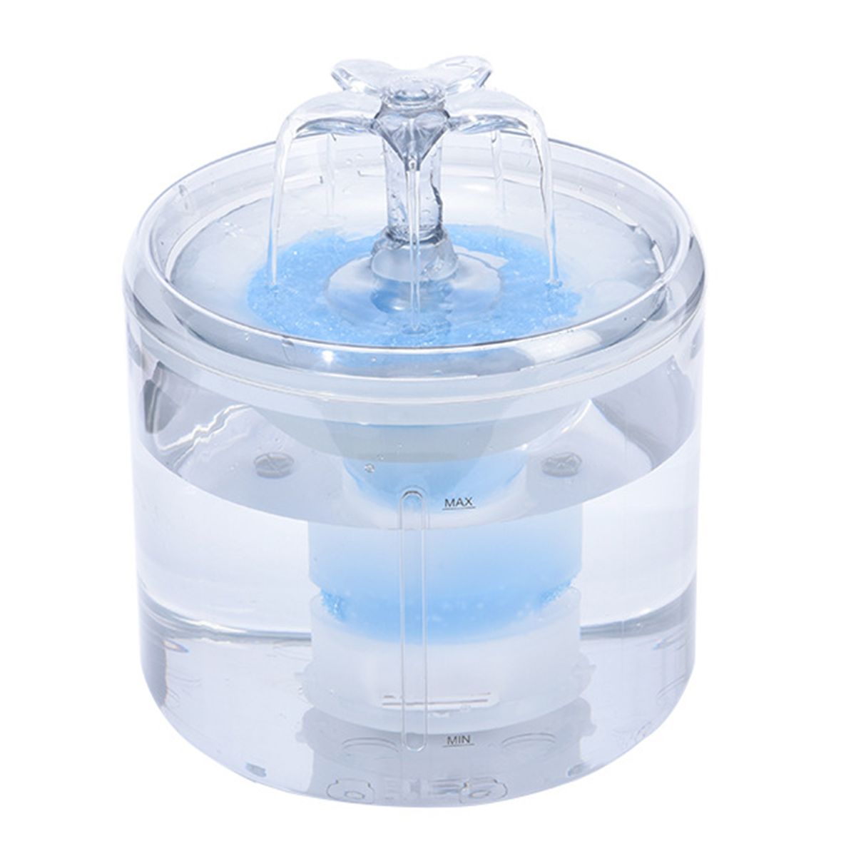 Cat Water Fountain 2.6L/88oz Pet Water Fountain Transparent