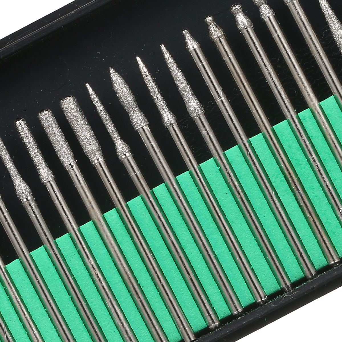 30Pcs Diamond Burr Bits Carving Drill Bits Diamond Burr