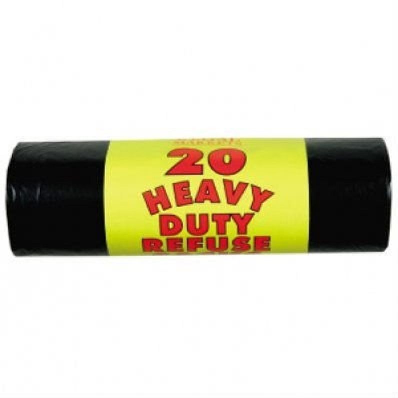 Heavy Duty Refuse/Waste Sacks 20 Pieces X 5 Rolls
