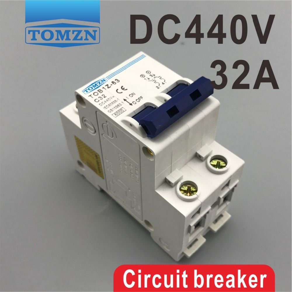 2P 32A DC 440V Circuit Breaker