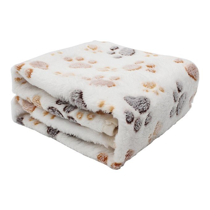 Thickening Coral Fleece Pet Bed Mat Pet Nest Pet Blanket Dog Quilt Blanket