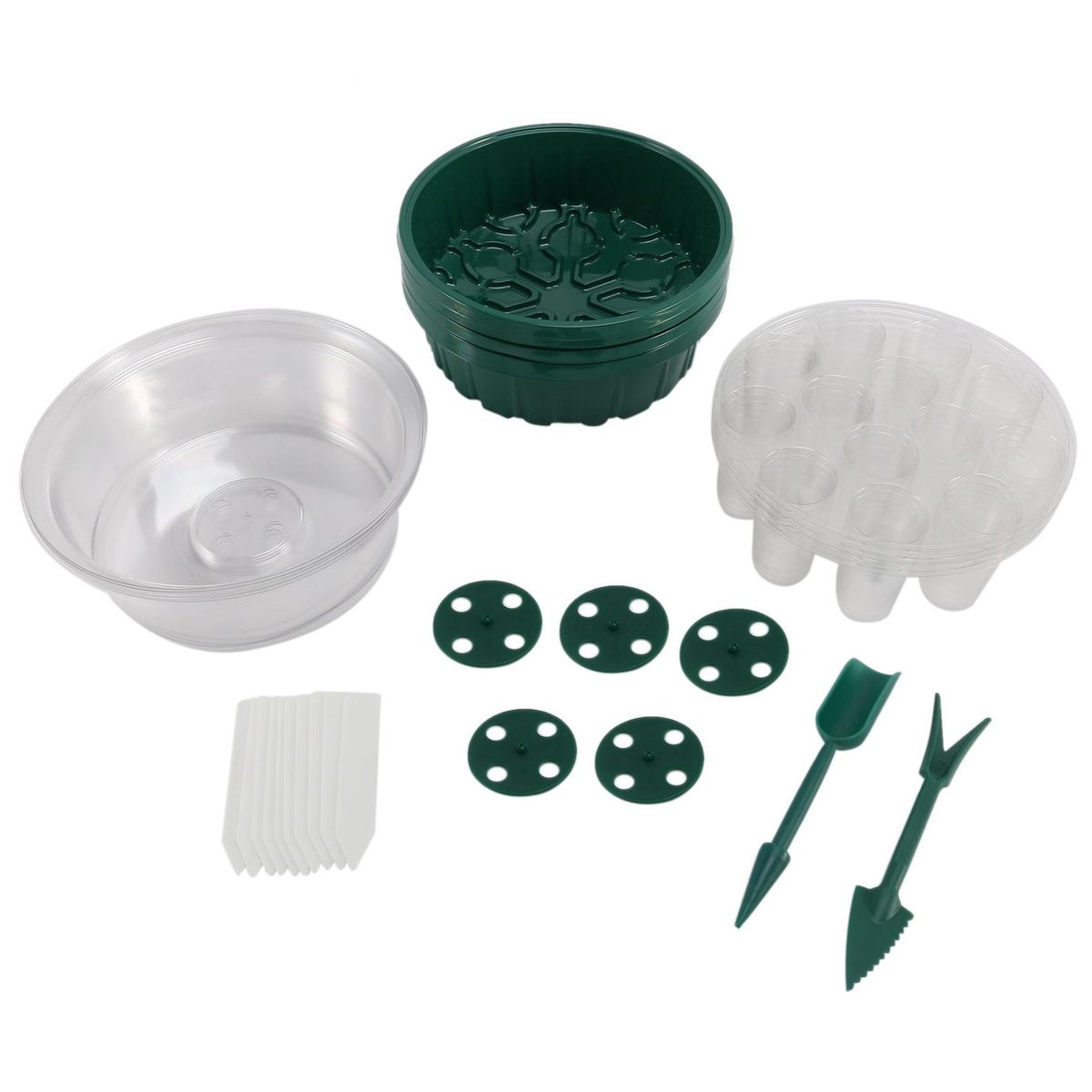 With Dome and Base Greenhouse Grow Tray Mini