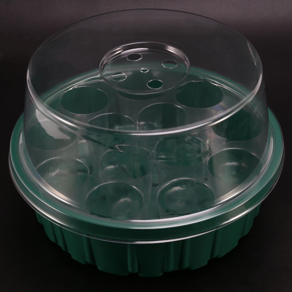 With Dome and Base Greenhouse Grow Tray Mini