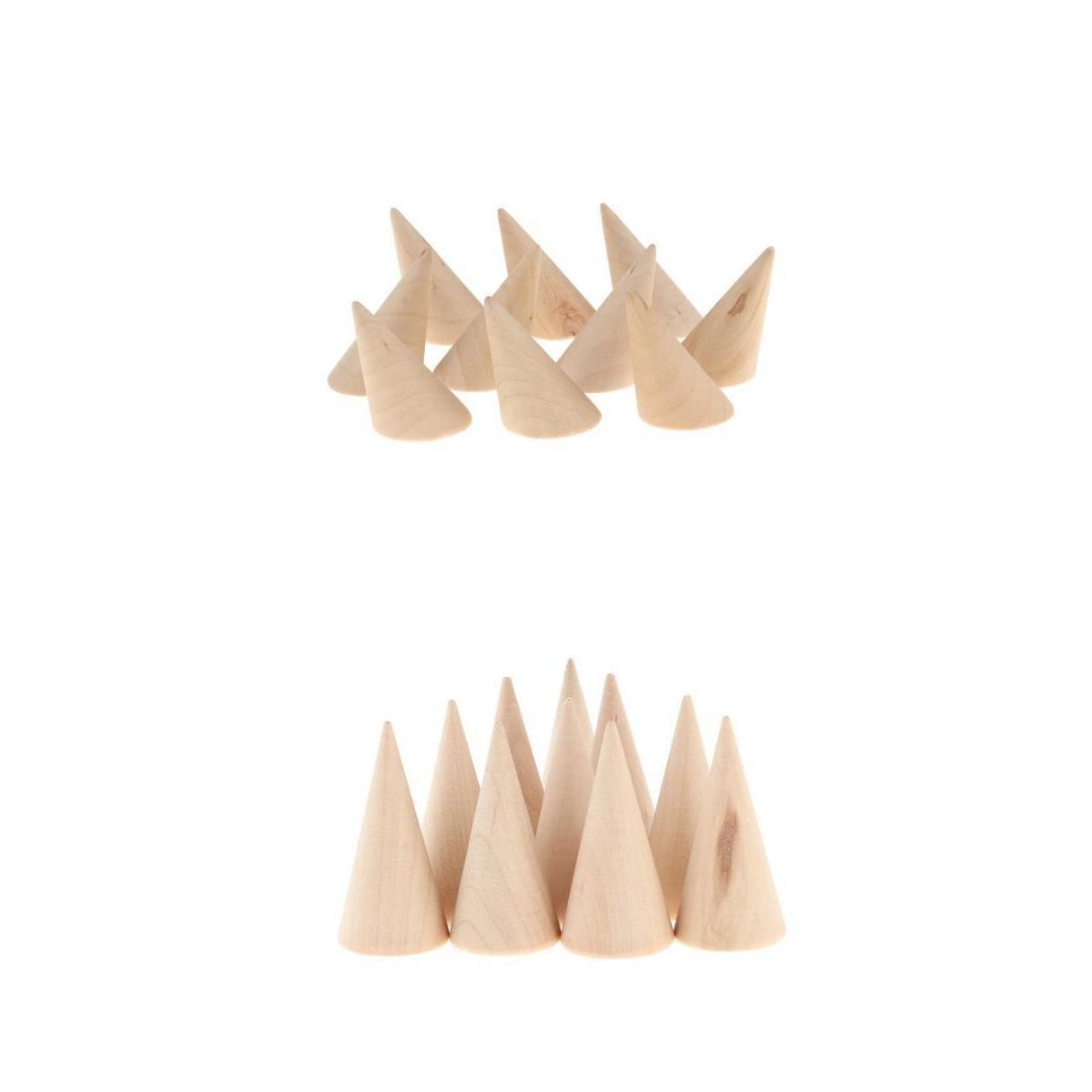 Wooden  Display Stand Holder Showing Stands Showcase