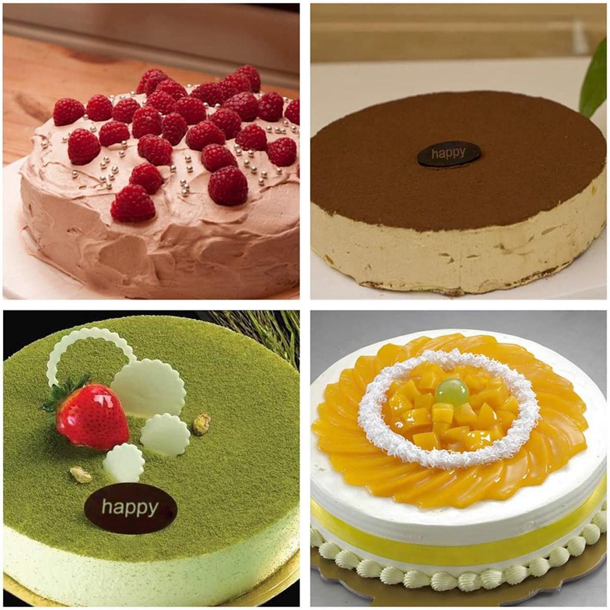 8 Inch (About 20.3 cm) Round Cake Pan-Silicone Mold for