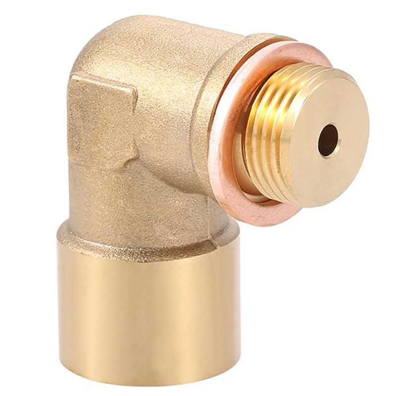 Angle 90° Lambda O2 Oxygen Sensor Extender Spacer For Decat Hydrogen