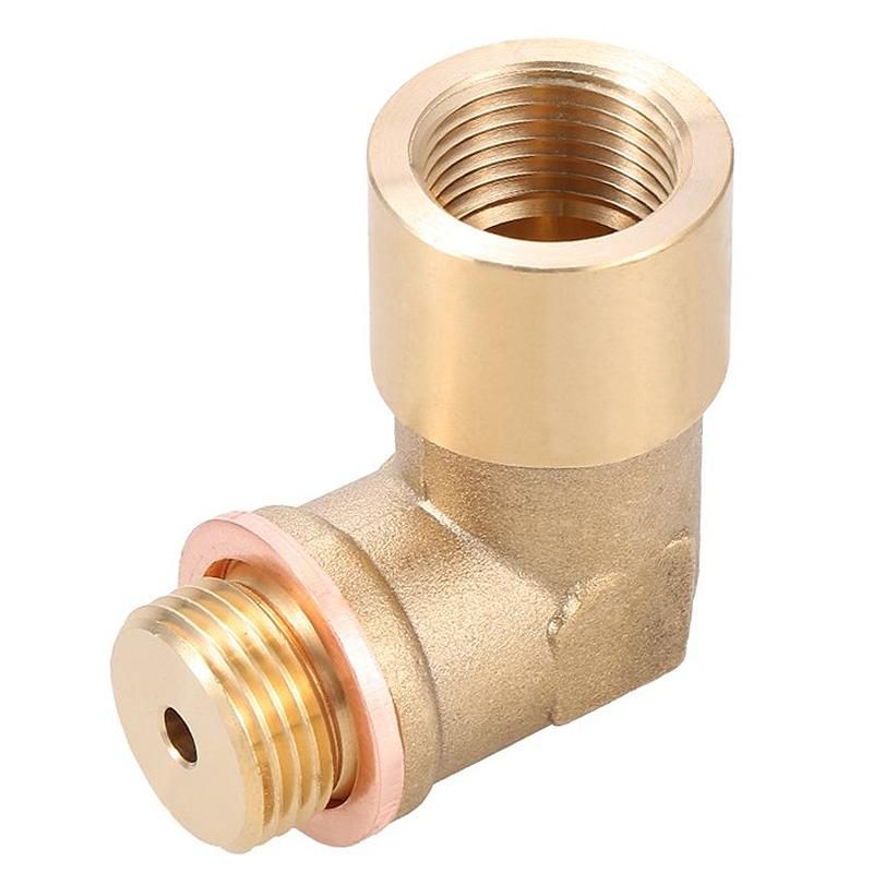 Angle 90° Lambda O2 Oxygen Sensor Extender Spacer For Decat Hydrogen