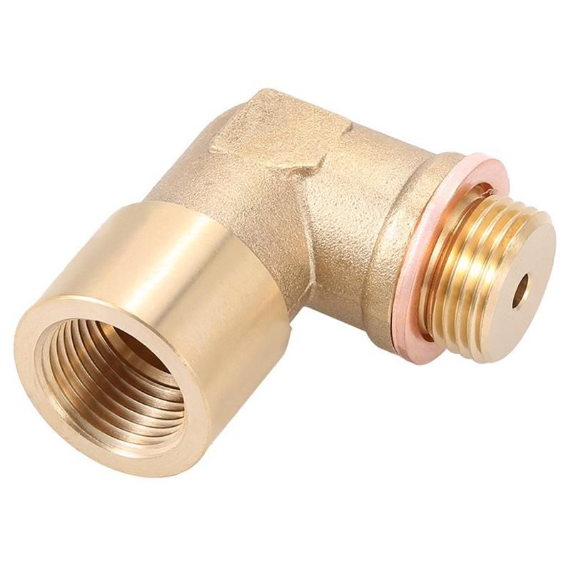 Angle 90° Lambda O2 Oxygen Sensor Extender Spacer For Decat Hydrogen
