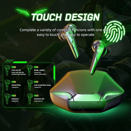 Cellular Gamer Bluetooth Headphones Ultra Low Latency