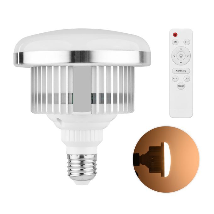 45W E27 LED Video Light Bi-color 3000K-6000K With Remote