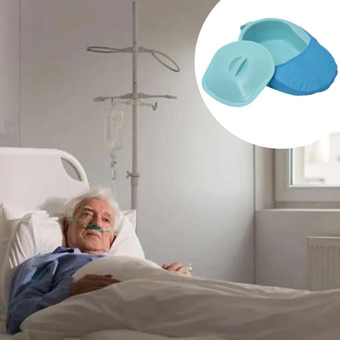 Plastic Bedpan Anti-Splash Bed Pan For Bedridden Patient Healthcare
