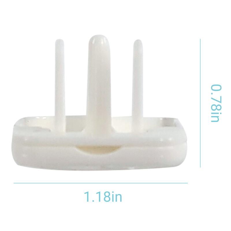 60pcs Outlet Covers W/ Hidden Handle Baby Safety Plug US Sta