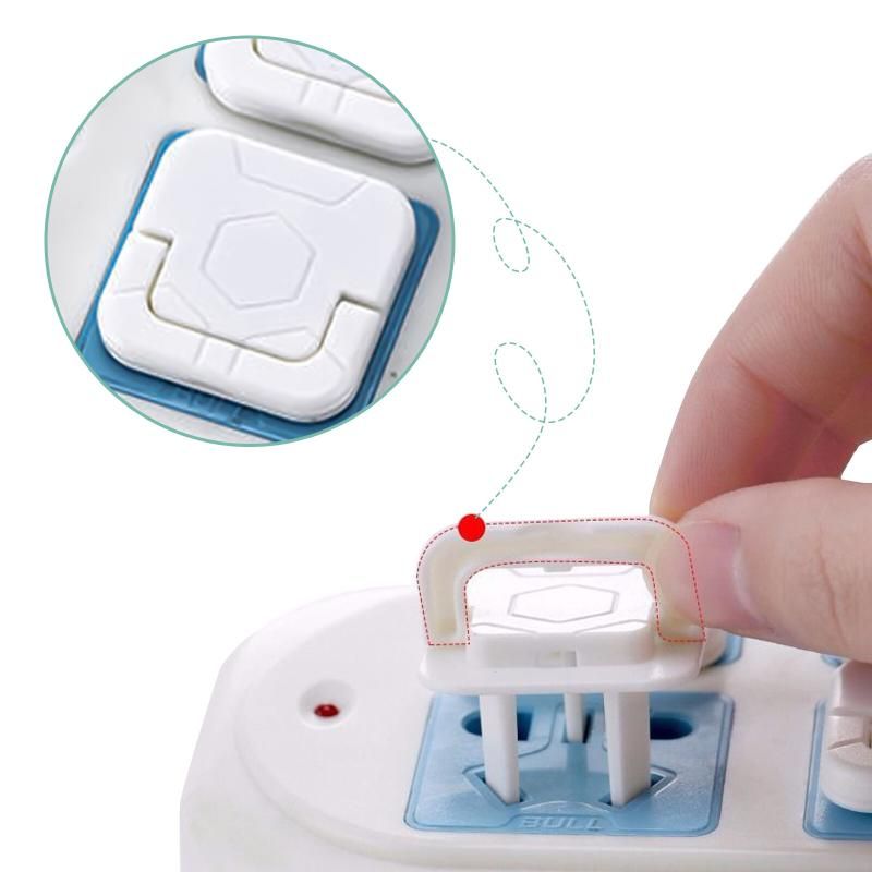60pcs Outlet Covers W/ Hidden Handle Baby Safety Plug US Sta
