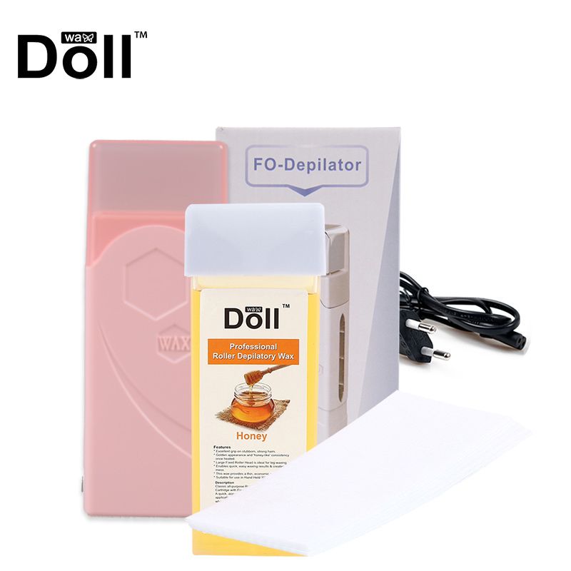 Doll Wax Roll On Wax Heater Hair Removal Machine Epilator