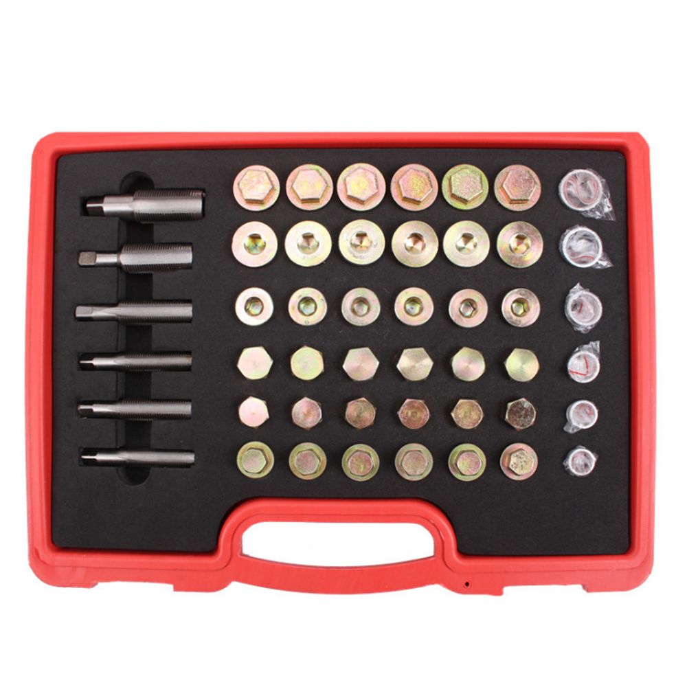 114PCS Oil Pan Thread Repair Set Automotive Crankcase