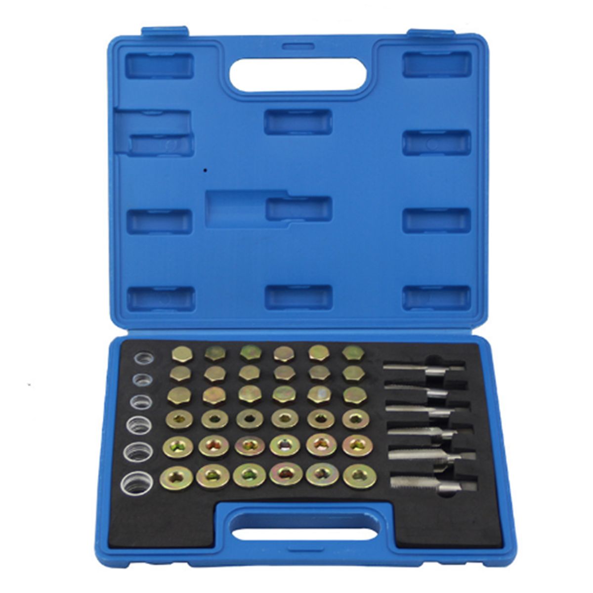 114PCS Oil Pan Thread Repair Set Automotive Crankcase