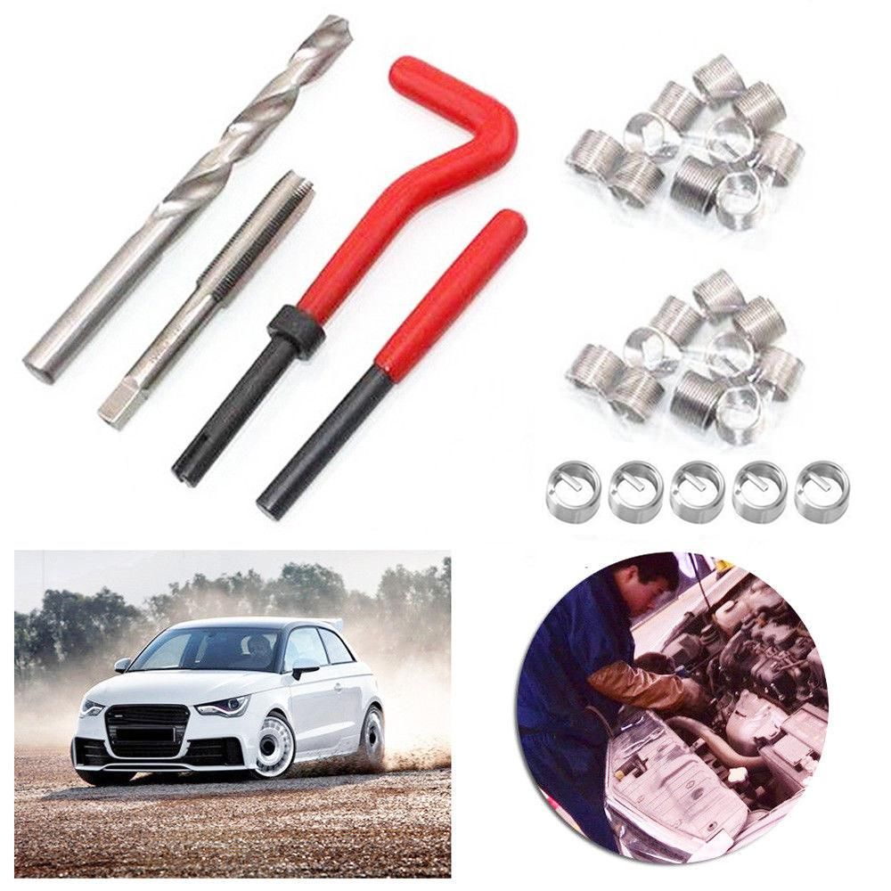 30Pcs Metric Thread Repair Insert Kit M3 M4 M7 M9 M11 Helicoil Car Pro Coil Tool M7 * 1
