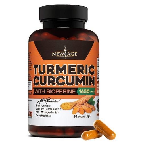 Turmeric Curcumin With Bioperine 1650Mg 90Capsules