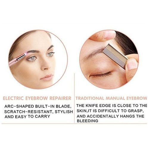 Electric Eyebrow Trimmer Makeup Painless Eye Brow Epilator