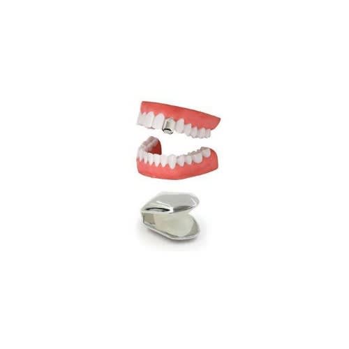 Grillz Teeth -Single -Silver