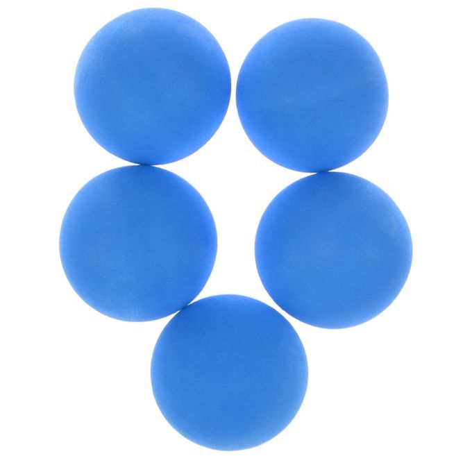 5pieces Children Kids Sports Bouncy Balls Indoor Outdoor Pet Toy Blue