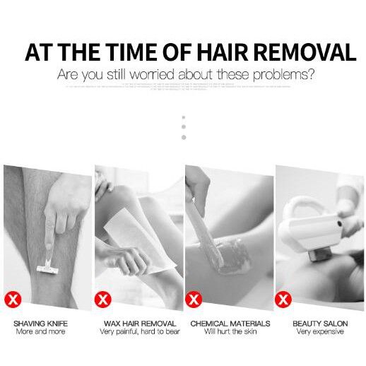 Painless Hair Removal Equipment Laser Permanent IPL Epilator