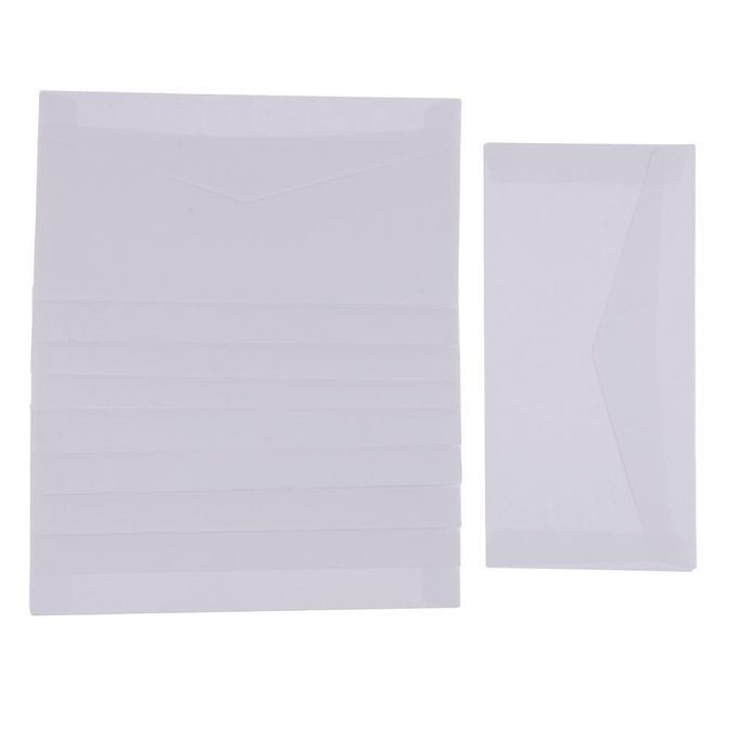 10 Pcs Mini Greeting Card Invitation Invitation Cards With White