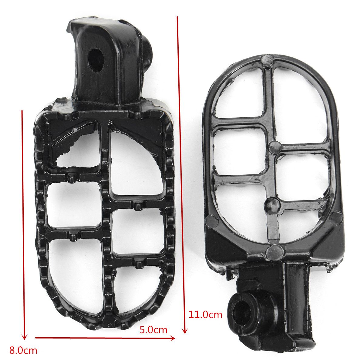 For YAMAHA PW50TW200 PW80 Honda CRF XR Universal Pedal Black