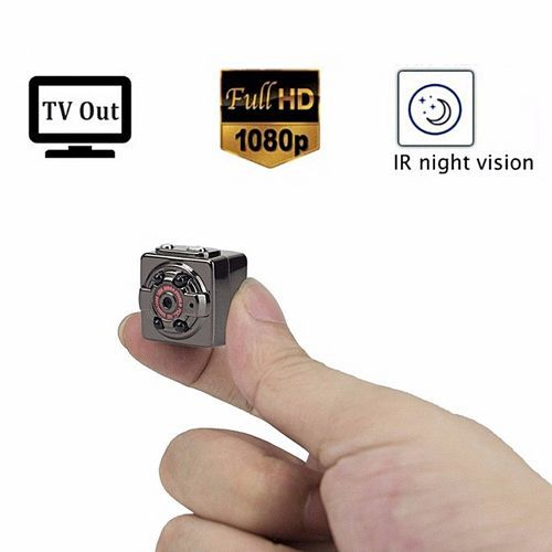 1080P Night Version Mini HD CamMotion Detection Hidden Spycam Gizli KamWireless Mini Cam Micro Secret Pinhole Action DVR With 8GB TF Card By HT
