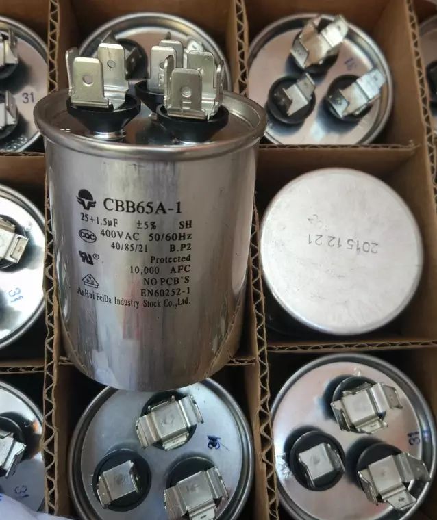 400vac 1.5uf25uf Motor Run Start Capacitor The Compressor