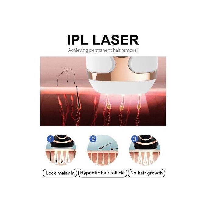 Flash Electric Depiladora Hair Removal Machine Permanent IPL Laser Face