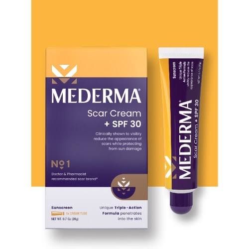 Advanced Scar Cream Plus Spf 30, 0.7 Ounces, 20 Grams